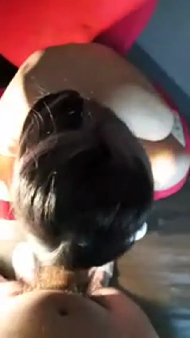 文大母狗萱兒 瑄兒 雞巴當湯匙吃優格 