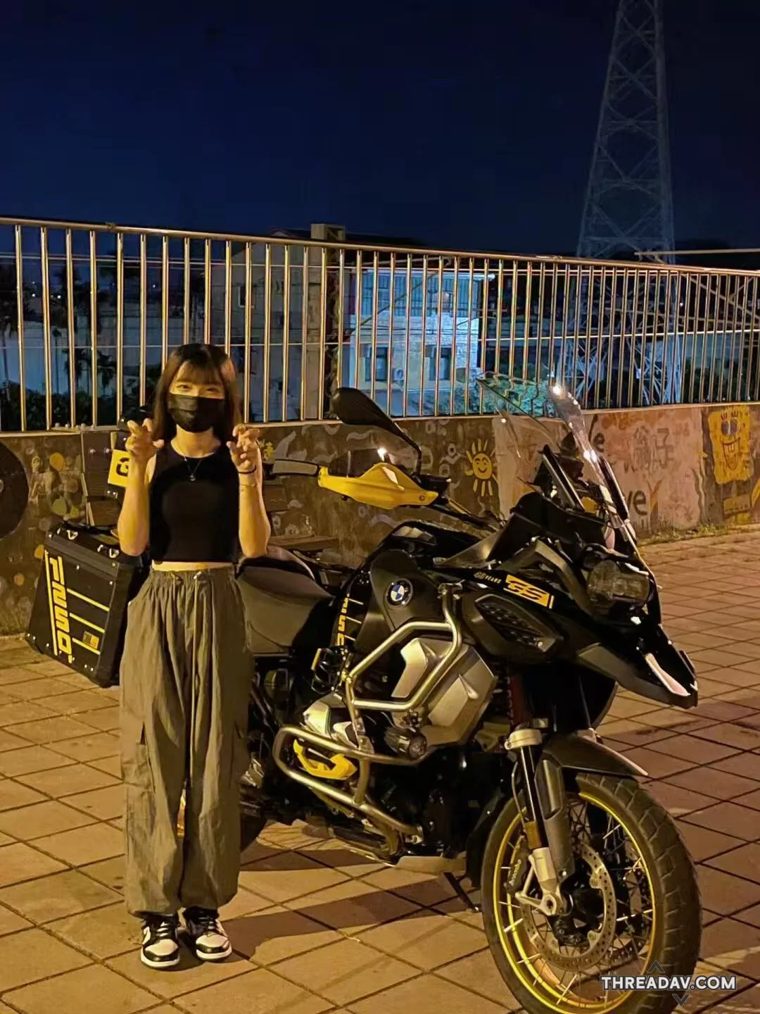 你在哪裡  我騎車過來 載你去我家  試車