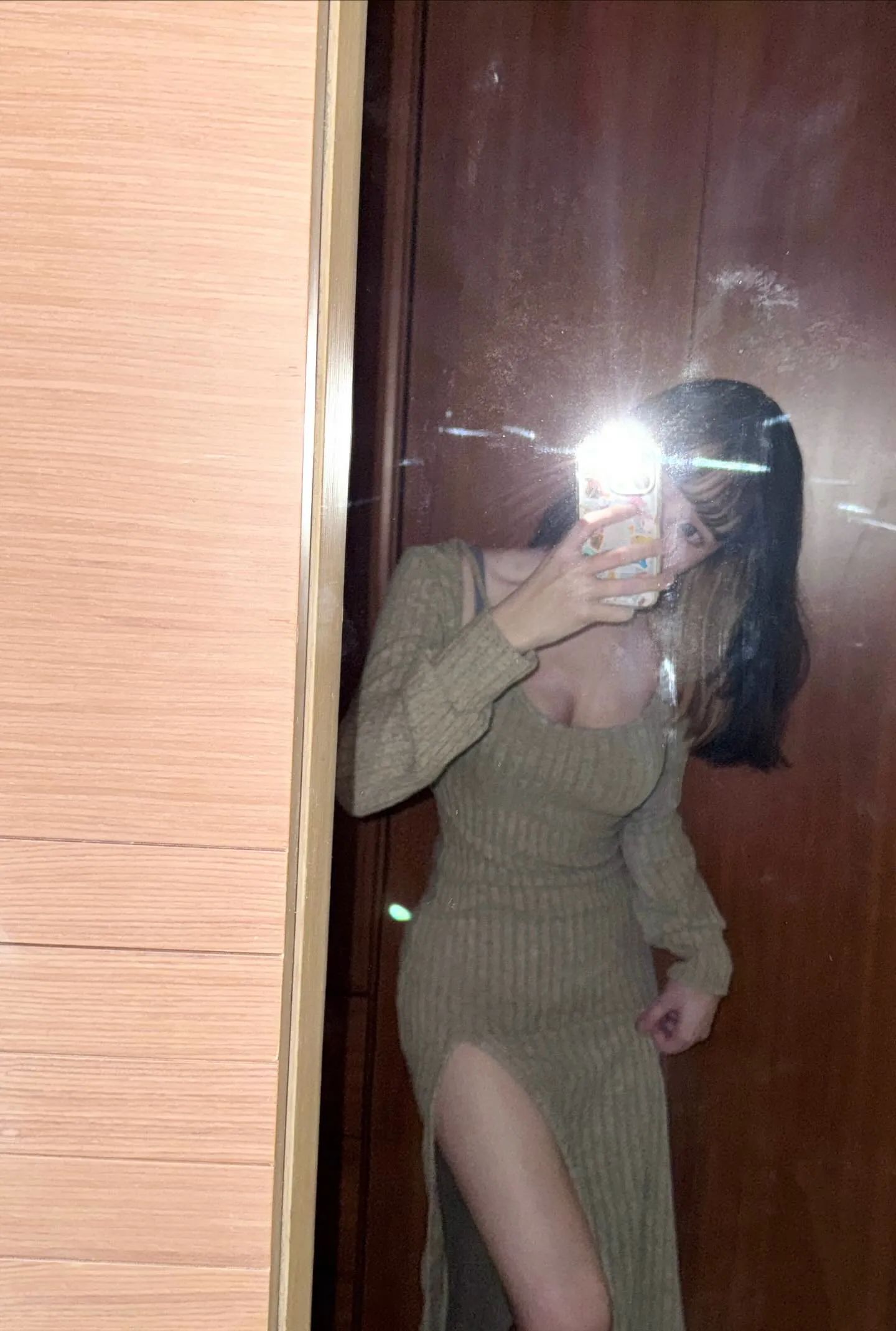 跟我的晚餐一起拍照