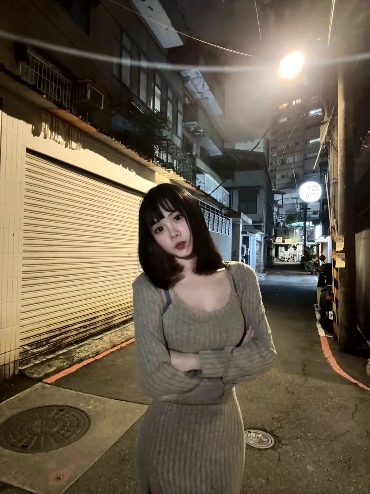 跟我的晚餐一起拍照