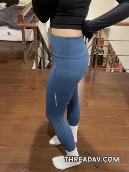 這幾件瑜珈褲哪一件比較性感好看呢，穿上後變得美腿又美臀
