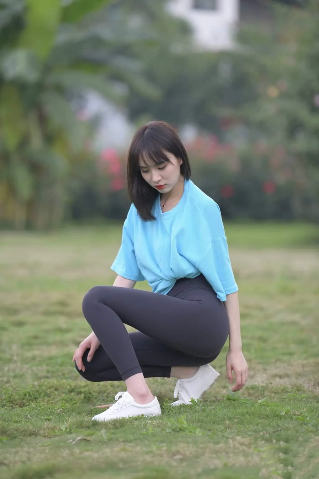 只是一場戶外運動，卻有戀愛寫真的感覺