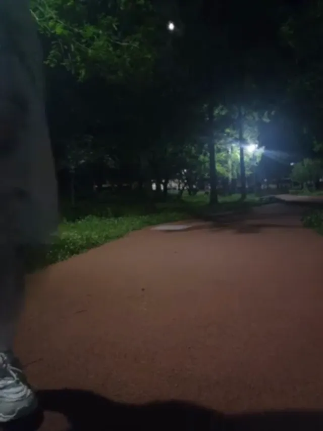 白絲母狗眼鏡妹在無人的野外全裸露出邊吐舌邊指入扣逼自摸，看這騷樣真的淫蕩