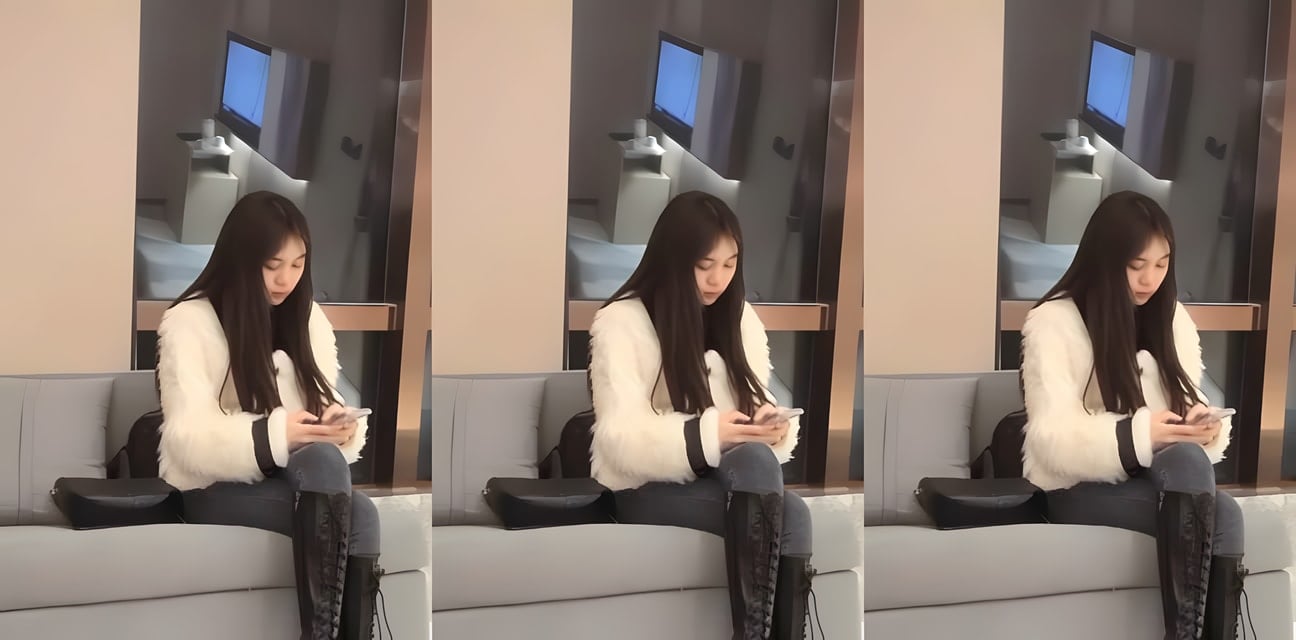 杏吧-甜美妹子黑靴牛仔裤造型曝光！神秘約會疑似親密互動全網炸鍋