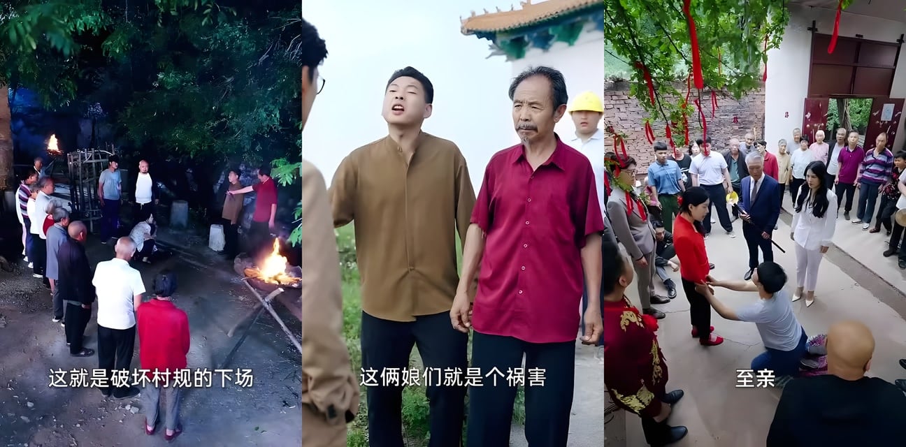 反差短劇 后山的女人