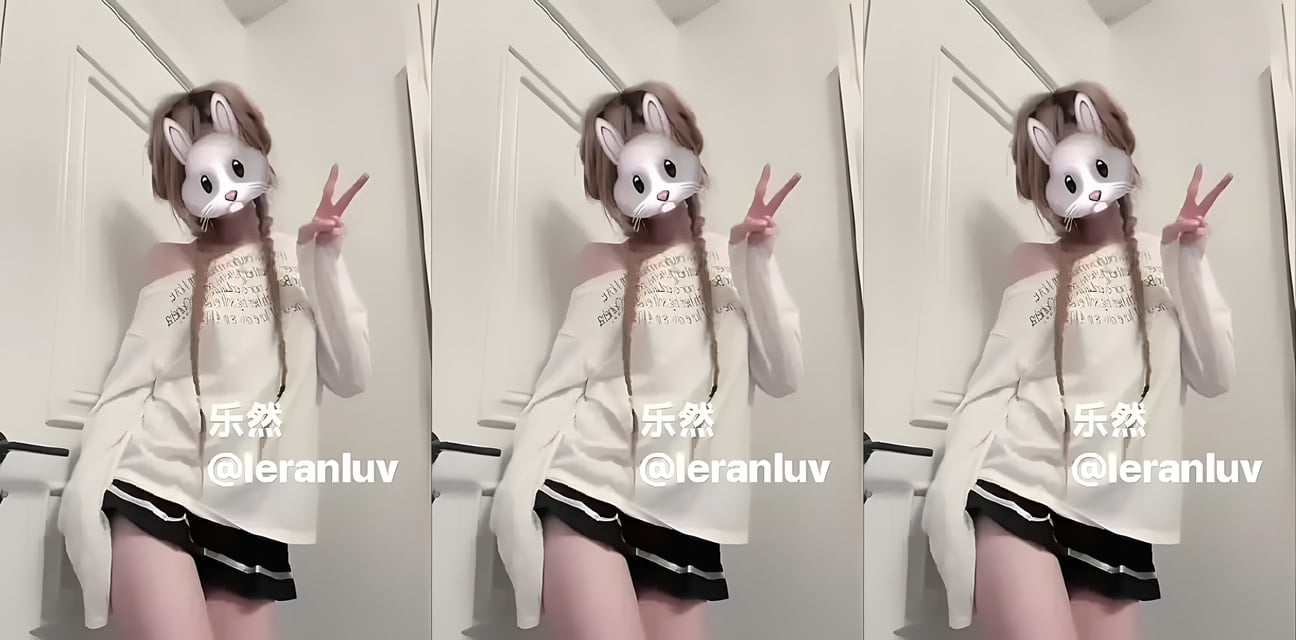 抖音风反差婊乐然付费定制爆火！超骚嫩模插穴喷水狂潮吹+裸舞勾魂