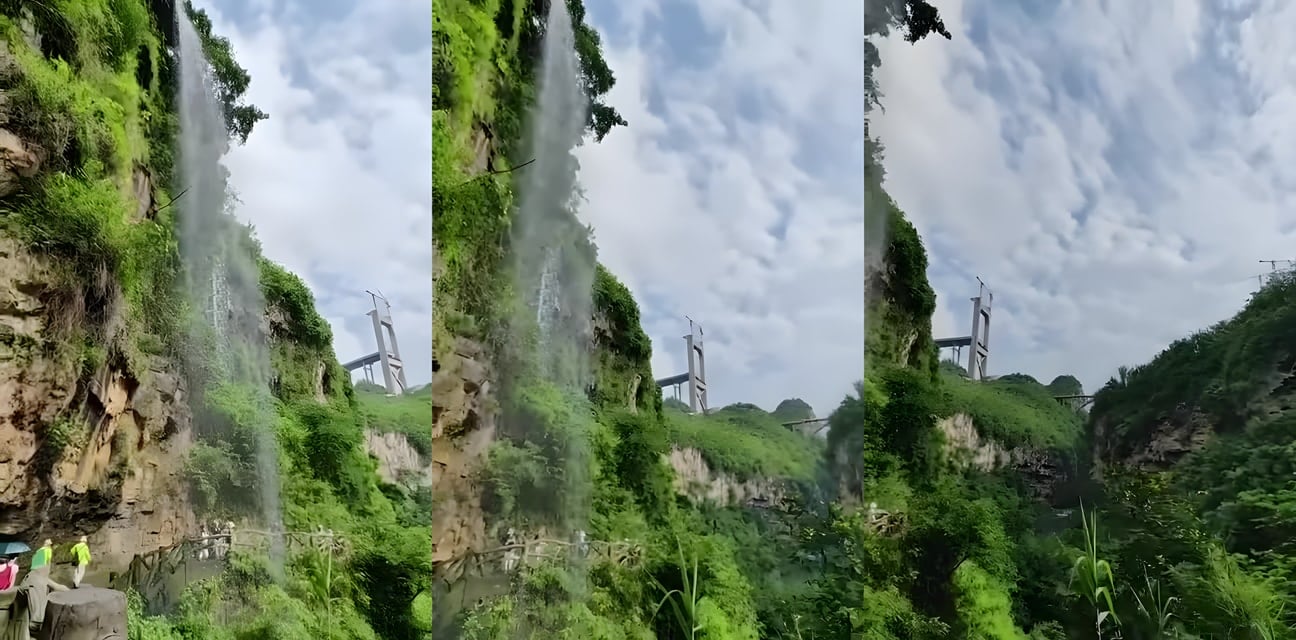 清远旅游区户外大瓜！极品嫩模黑丝露出勾引路人 就地野战高潮喷水内射