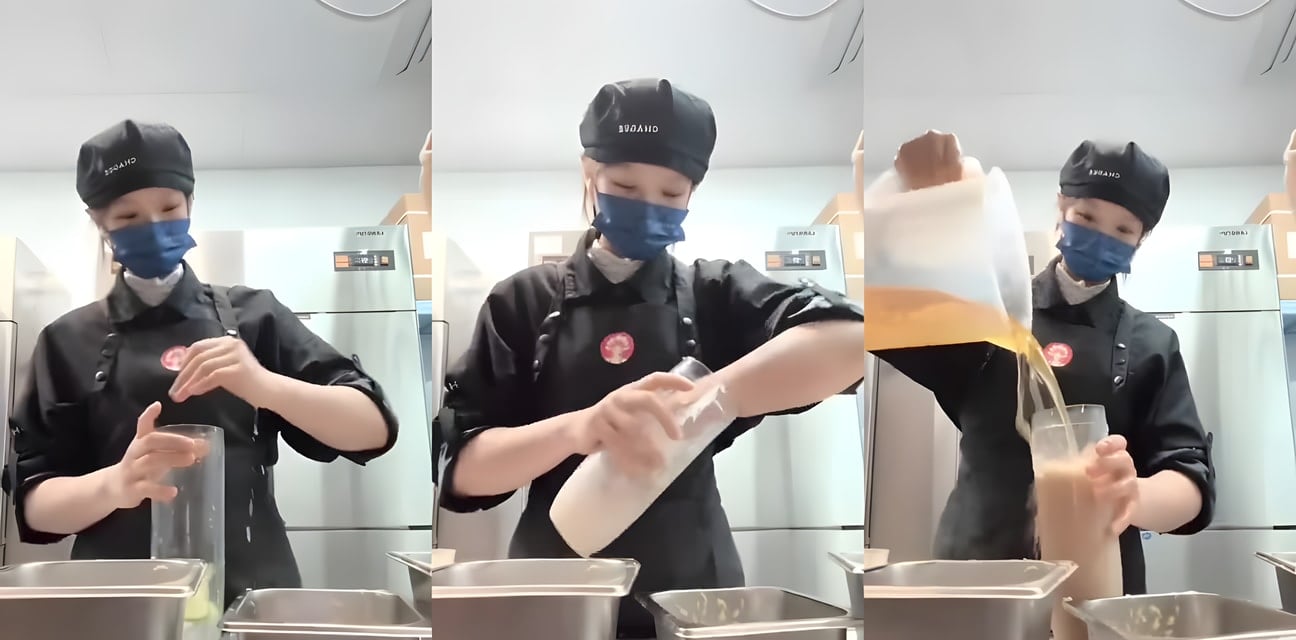 厦门霸王茶姬后厨黑幕曝光！卫生惊人乱象全网炸锅