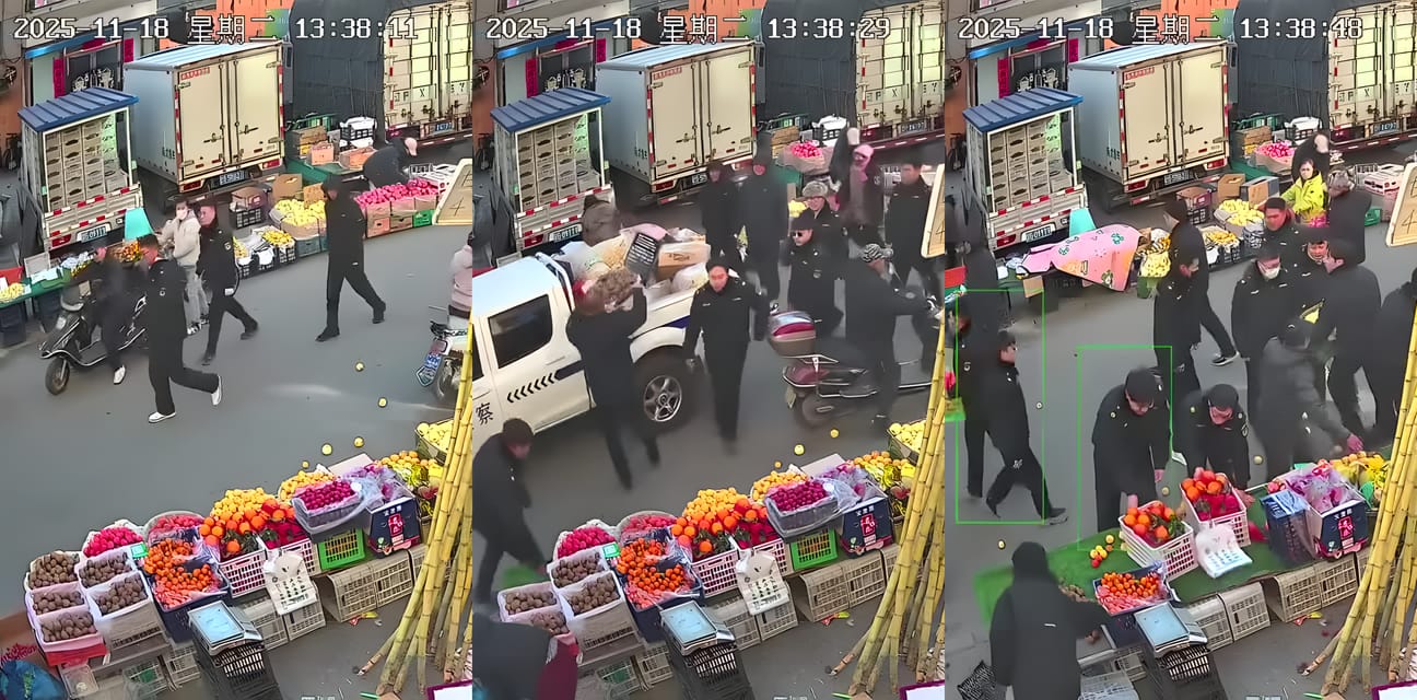 商家無視白線狂堵馬路！無城管管轄全亂套