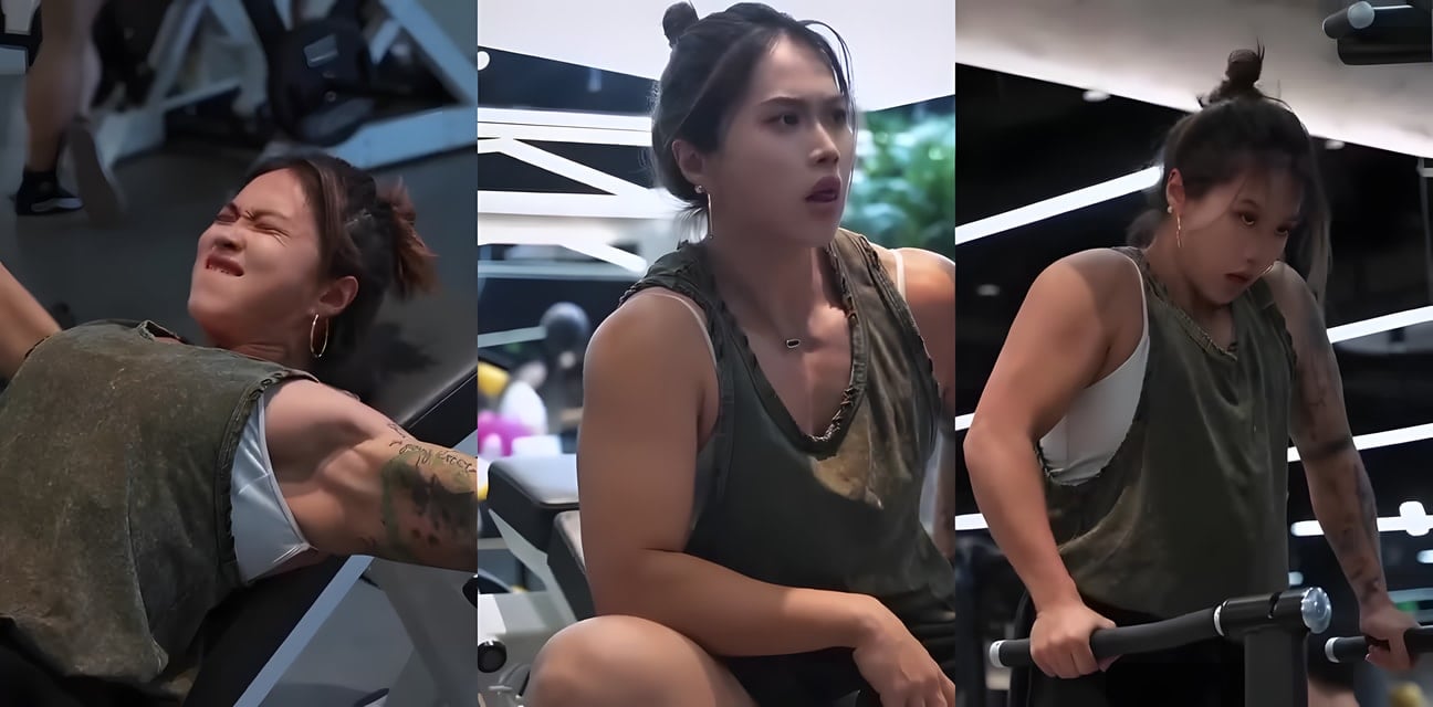健身猛女肌肉炸裂！满满荷尔蒙诱惑 群友舔屏狂赞 私下竟是床上野兽