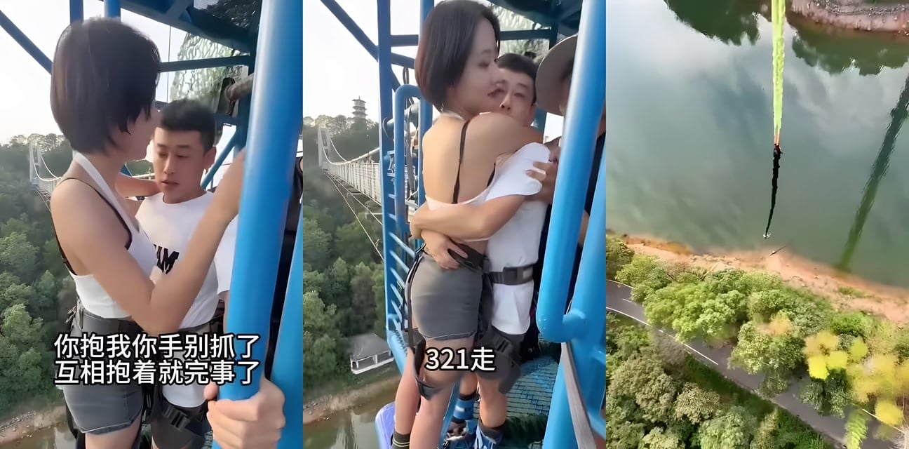 高空跳傘極品辣妹空中泄欲！帥哥猛男激情碰撞 翹臀巨乳盡情釋放🫣🤭