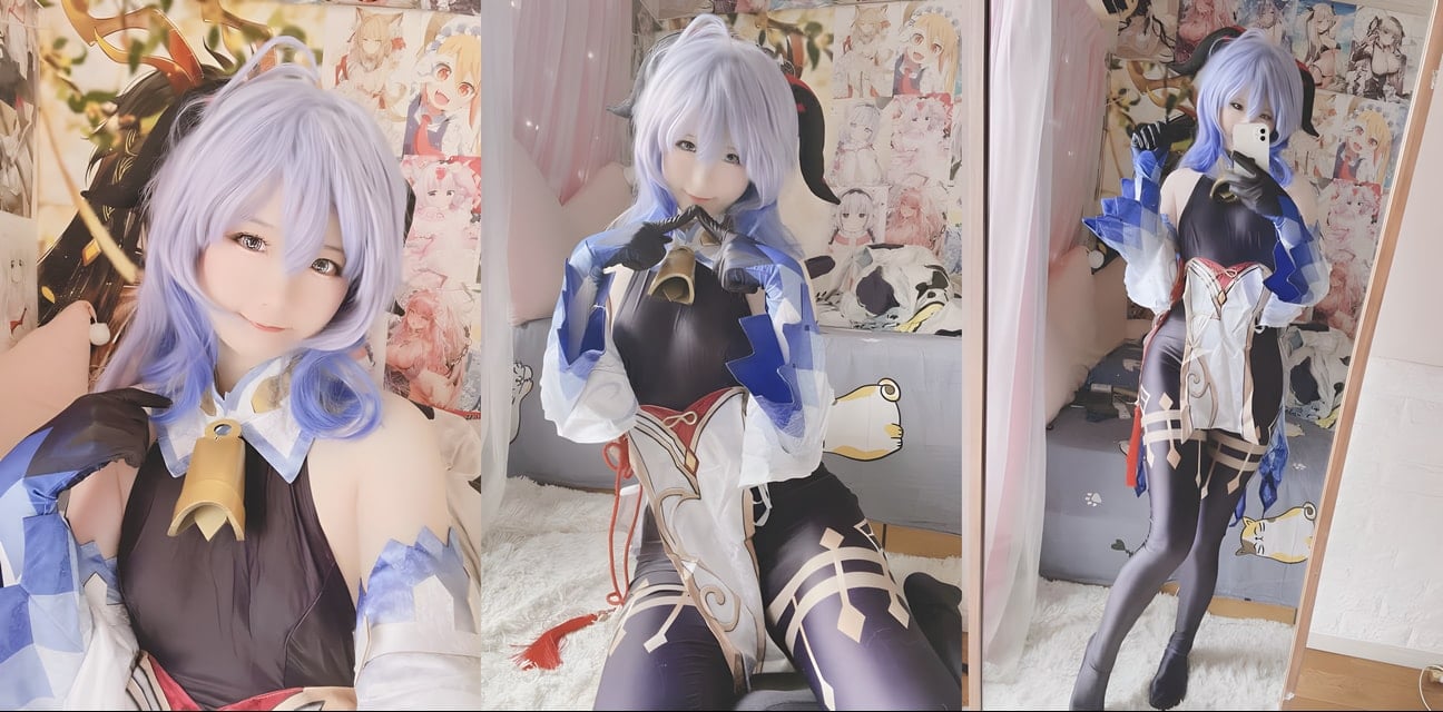 Misa习呆呆写真合集！Cos爆乳神姬私密诱惑全曝光
