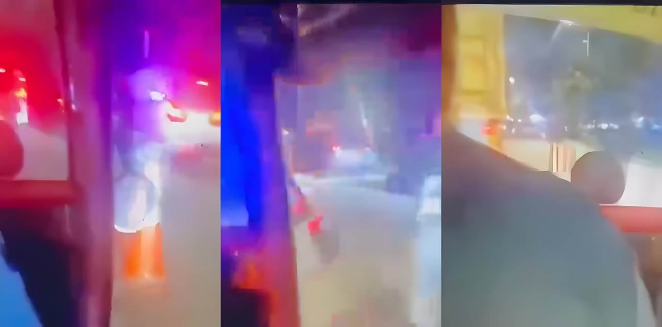 金边钻石岛宪兵大检查！违禁品护照全盘点 路人妹子惊慌失措内裤掉落