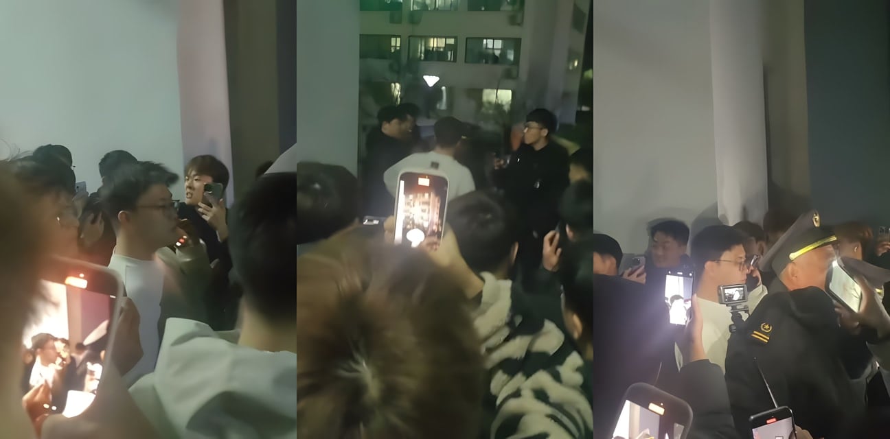 山东职业学院大三偷外卖翻车！百人围堵羞辱现场曝光 全校男生记住了这丢人一幕