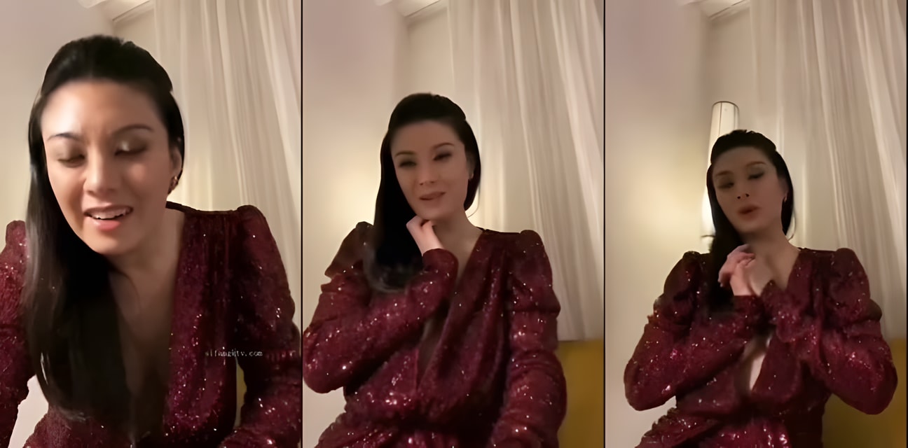 香港女星廖碧儿直播走光！真空上阵侧乳若隐若现全网炸锅