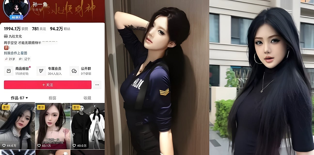 抖音斩虎女网红孙一鱼下海私拍！光鲜外表下榨精魅魔曝光