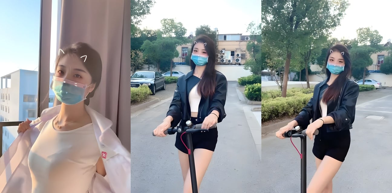 抖音甜美小妹酒店开房私密大尺度！嫩模翘臀黑丝勾引猛男狂插猛干高潮迭起