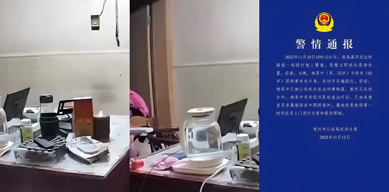 江苏常州畜生儿子狂扇93岁老母耳光！拽头发摁地狠揍画面曝光