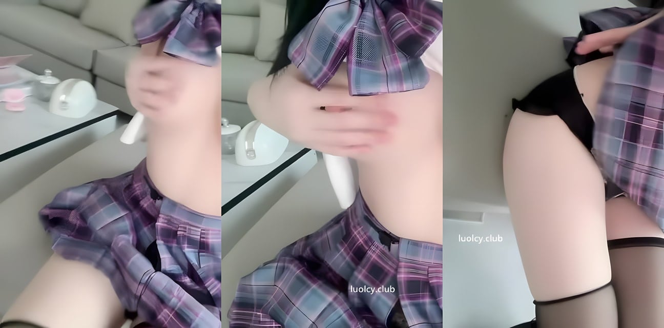 福利姬Rayray复出！JK嫩模自慰喷水大秀 极品学生妹浪叫高潮全曝光