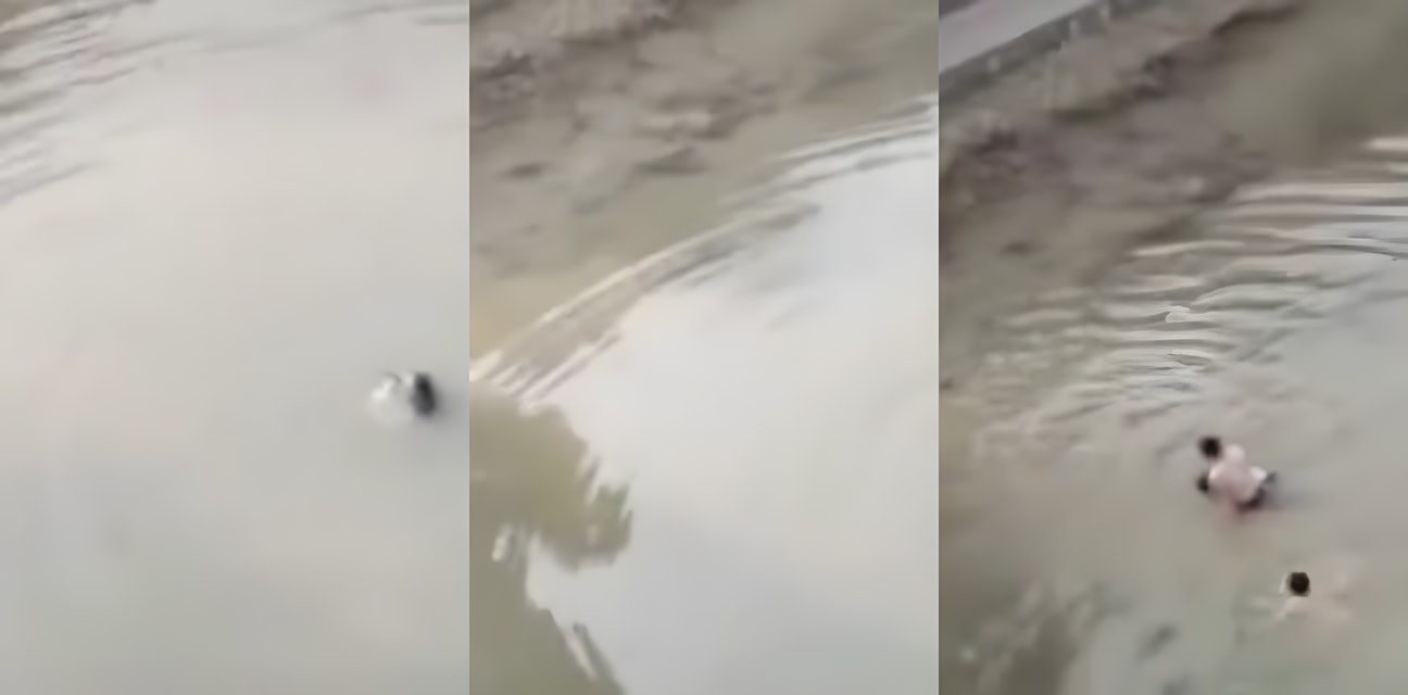 英雄救溺水美女却被死死纠缠 湿身猛烈挣扎中双双沉沦 劲爆现场曝光！