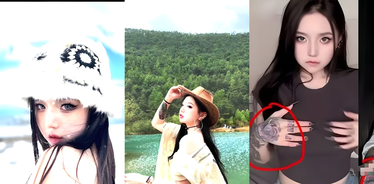 44万粉抖音网红Meena下海做鸡曝光！纹身实锤粉丝扒出卖b视频上岸翻车大瓜