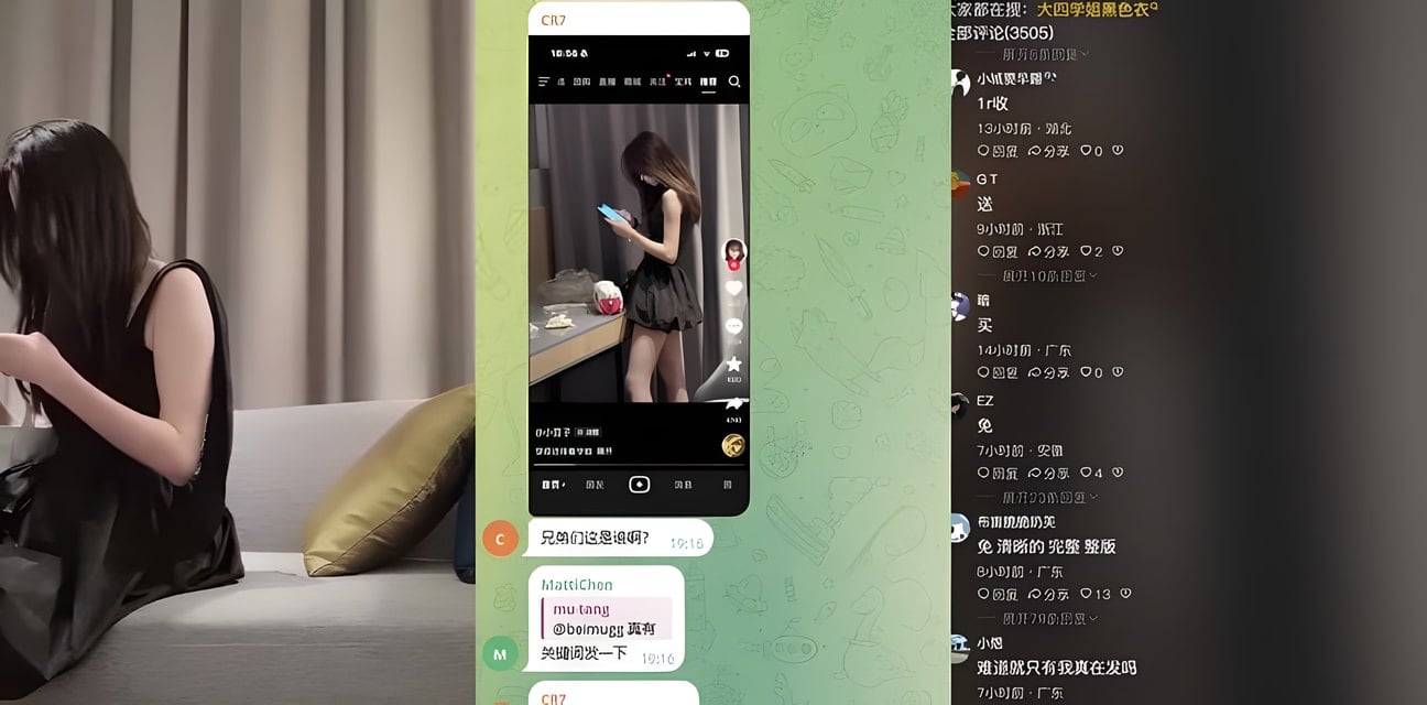 大四学姐黑裙视频一发火爆抖音！万人狂求完整系列