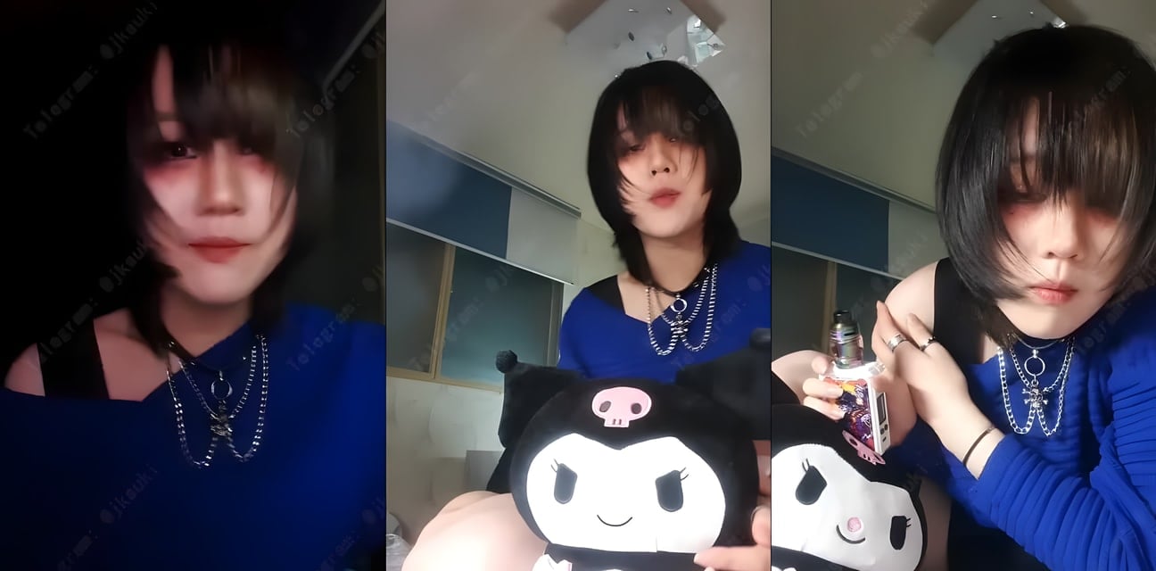 韩国甜美学生妹地雷女自爆！高颜值嫩模脱衣自慰4视频全曝光