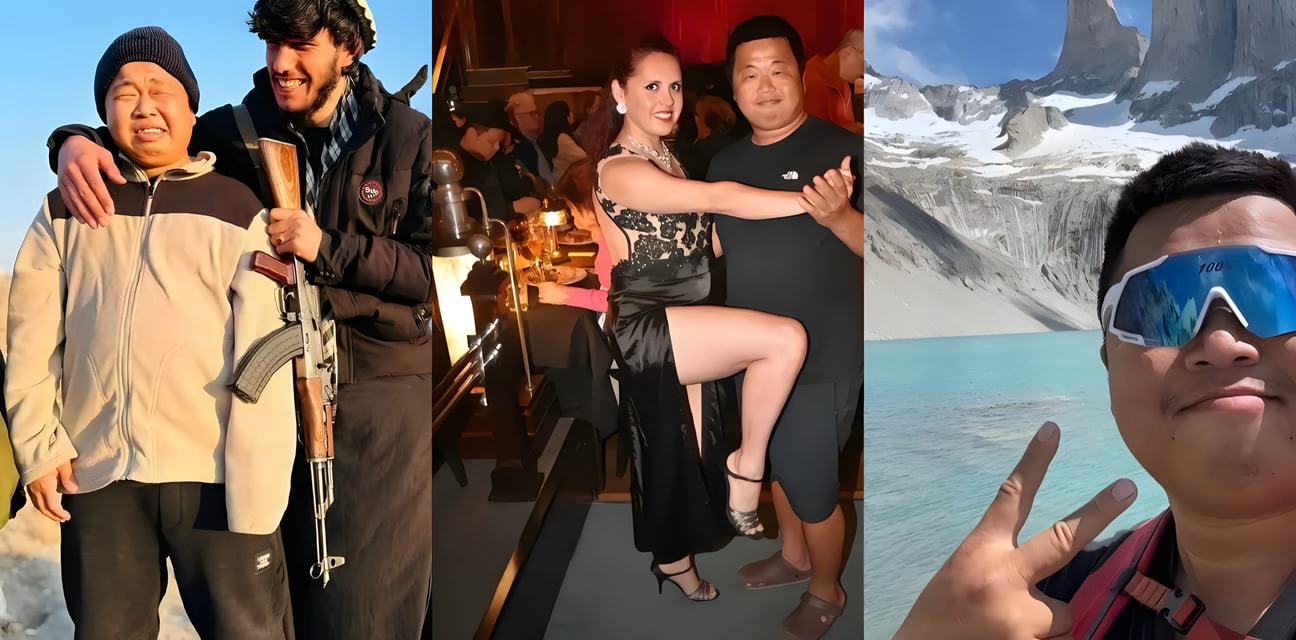 抖音网红蓝战非南非街头被群殴裤子半褪！招嫖仙人跳自导自演人设崩塌