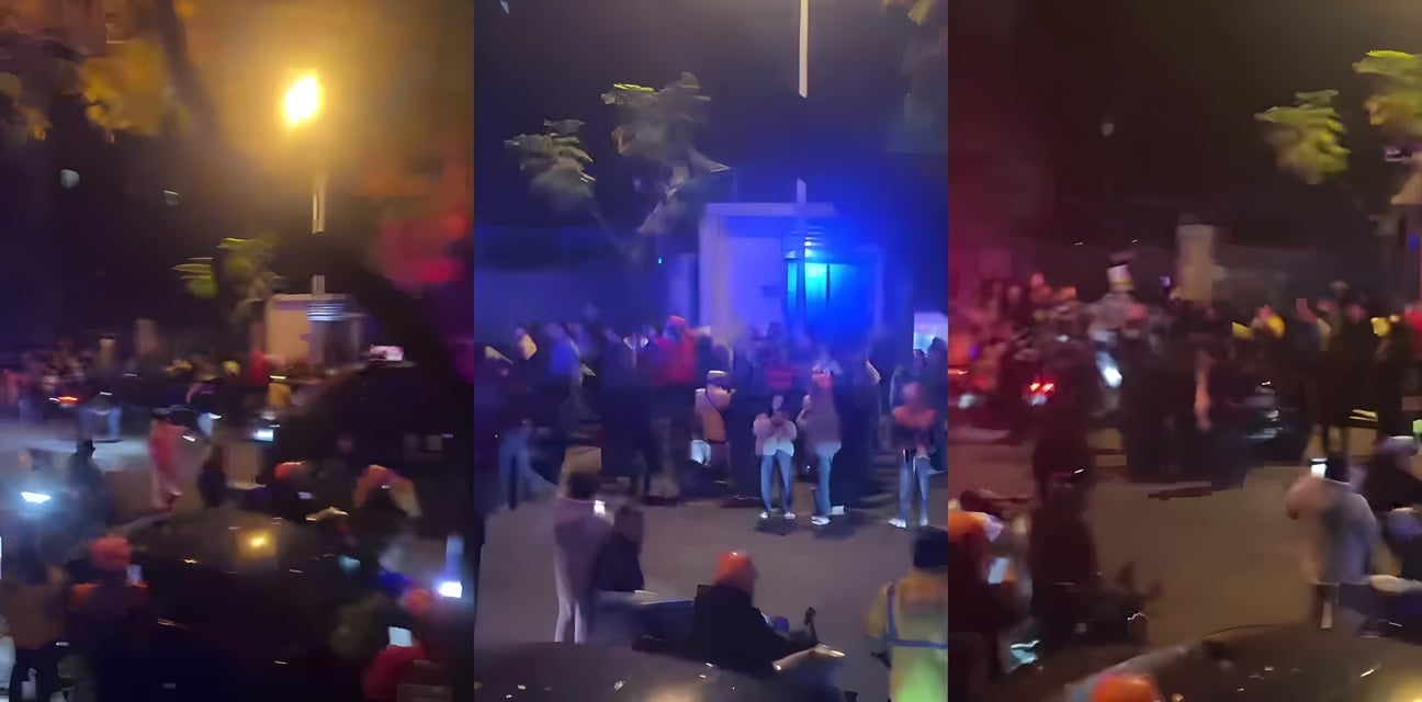 长沙外卖抗议升级！公安特警交警全出动现场大乱