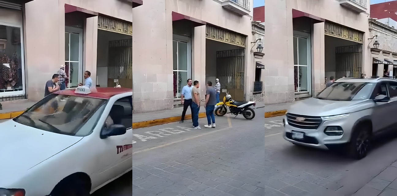 兩個老外為爭奪極品嫩模大打出手！街頭混戰衣衫撕裂春光乍泄