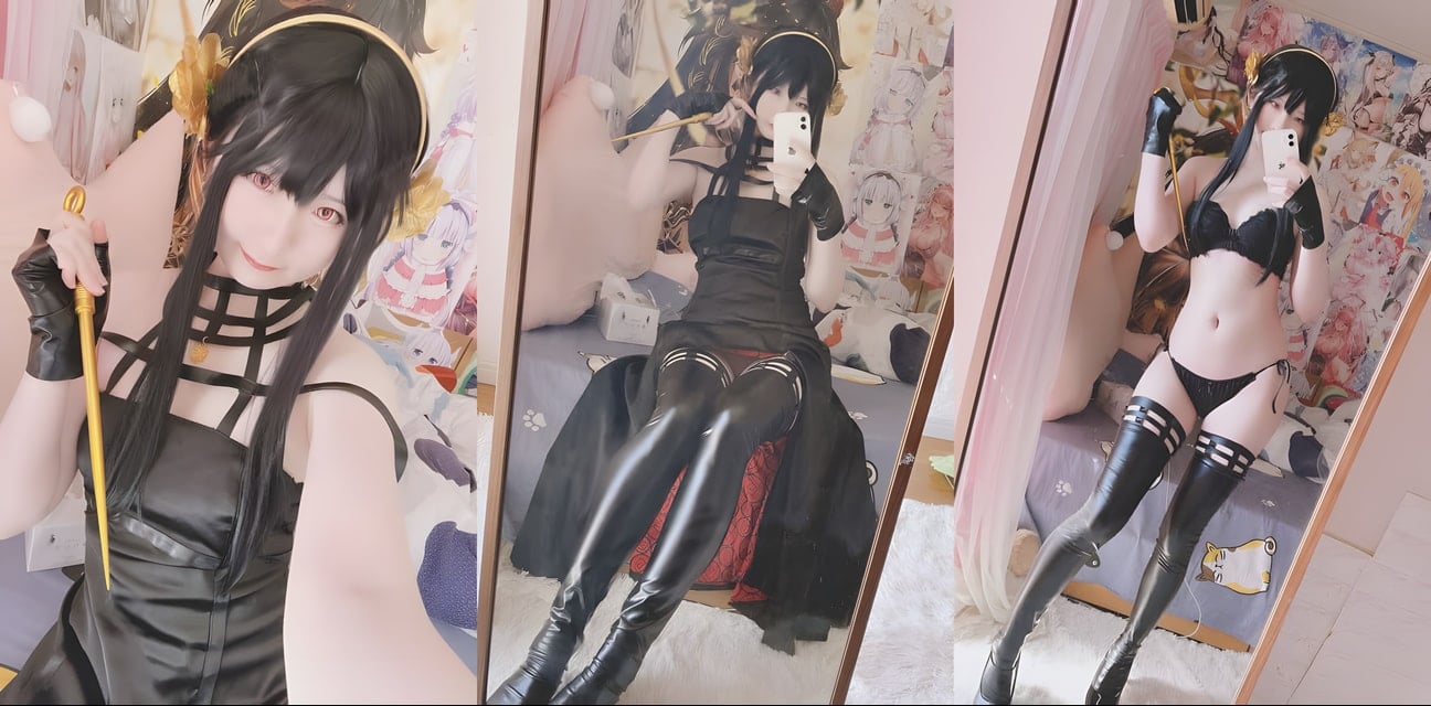 Misa习呆呆写真合集！黑丝Cosplay超撩人私密爆料