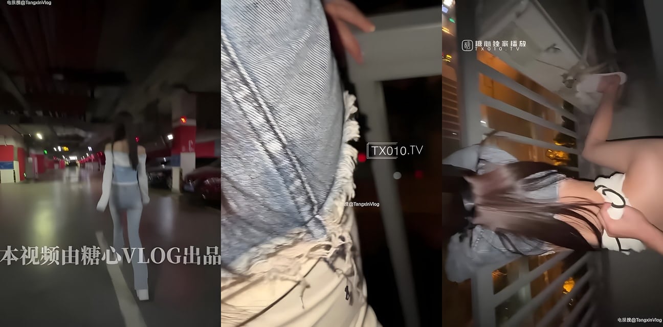 極品嫩模陽台激戰！後入猛幹高潮噴水 鄰居偷窺全過程