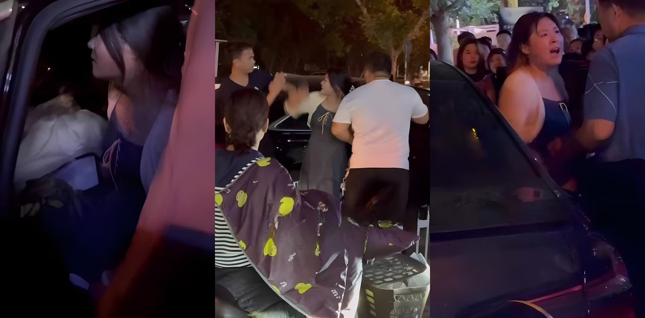山东临沂沂南渣男抵押原配奥迪A6养老女人小三！抓奸现场车震痕迹暴露无遗