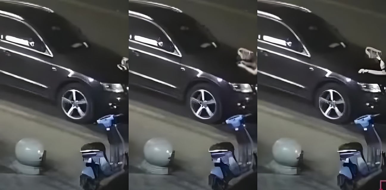 醉酒男女当街监控爆操！女大白屁股后入狂干内裤挂膝盖