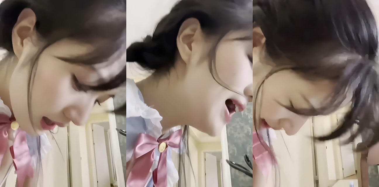 超可爱清纯少女福利曝光！嫩模诱惑画面劲爆可惜无完整版