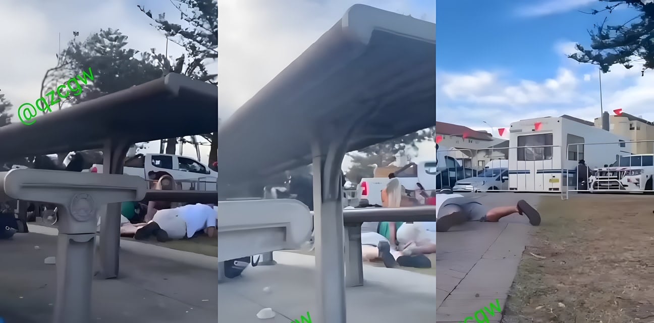 悉尼邦迪海滩暴徒劫色大瓜！第一视角目击狂徒围攻嫩模 惊魂瞬间超刺激
