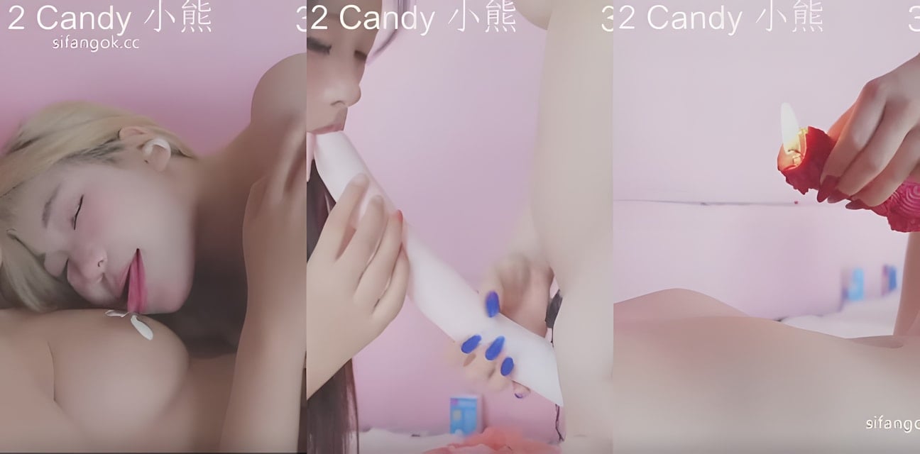 ST开票！极品女团SM滴蜡观音互舔劲爆直播