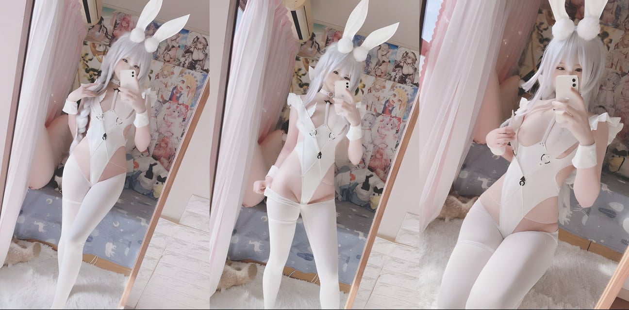 Misa习呆呆写真合集！兔女郎超辣自拍劲爆曝光
