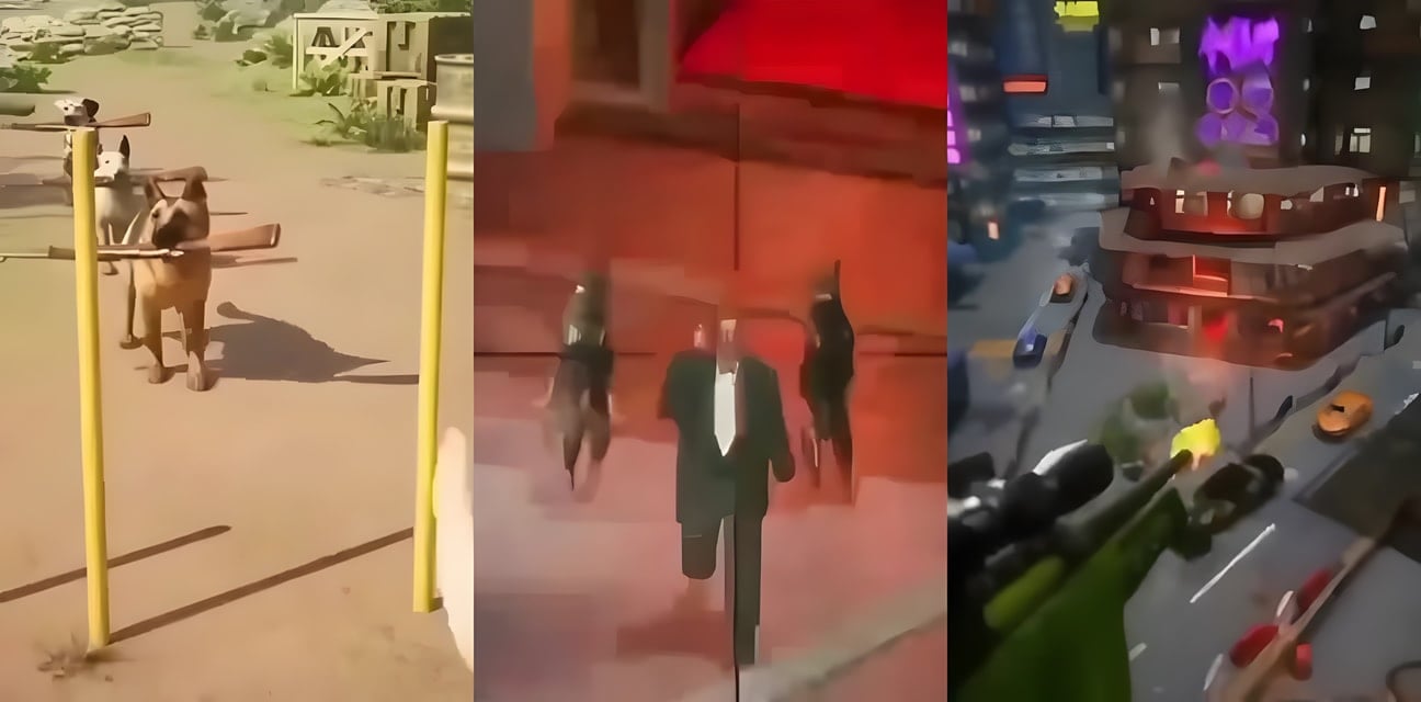 狗式狂欢大曝光！这狗子真牛逼 猛男后入爆操极品嫩模 高潮迭起喷汁失禁