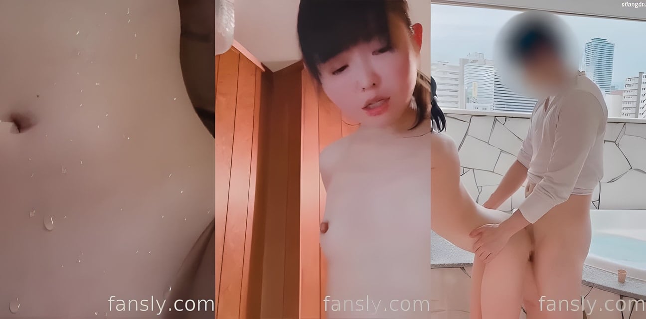 Fansly合法蘿莉嫩妹yurinslittlepeach桑拿房內汗流浹背激戰