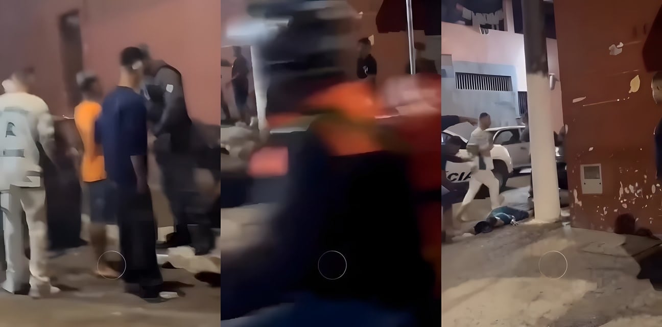 巴西圣保罗街头袭警大瓜！32岁猛男拳打军警被半蹲警察当场爆头击毙！