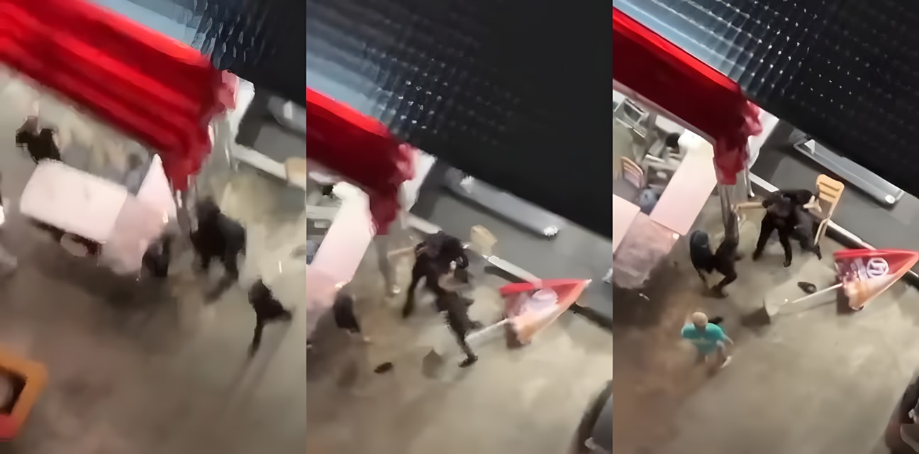 西港皇乐园区劲爆绑架！极品学生妹被拖进楼下狂喊救命 网友偷拍全过程