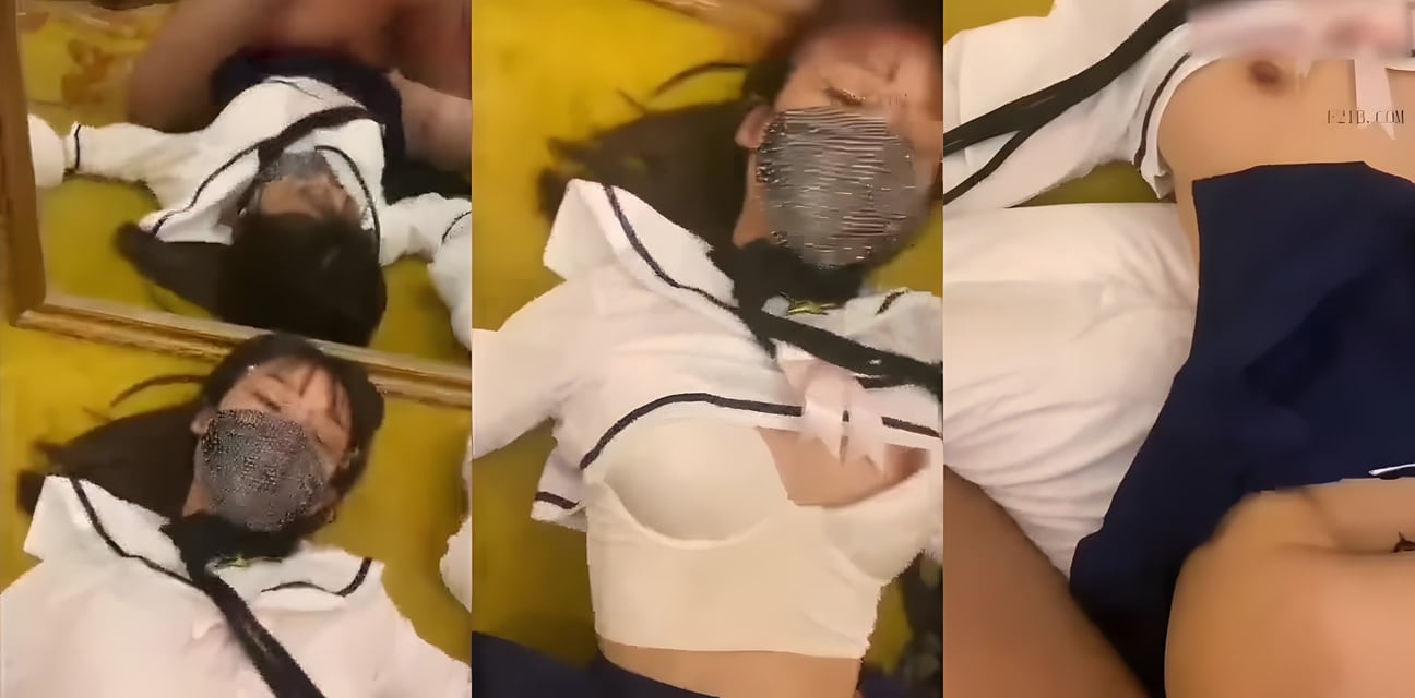 白丝眼镜清纯少女无套内射高潮狂喷！