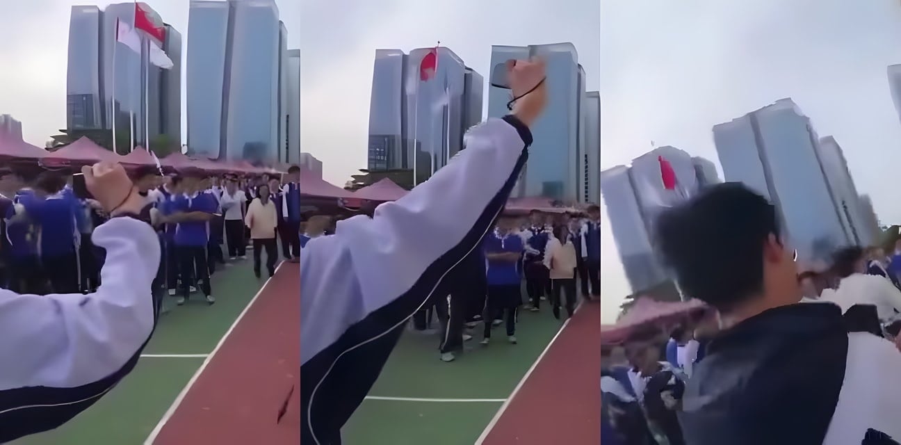 深圳科学高中校运惊爆！学生cosplay被年级主任当众打骂