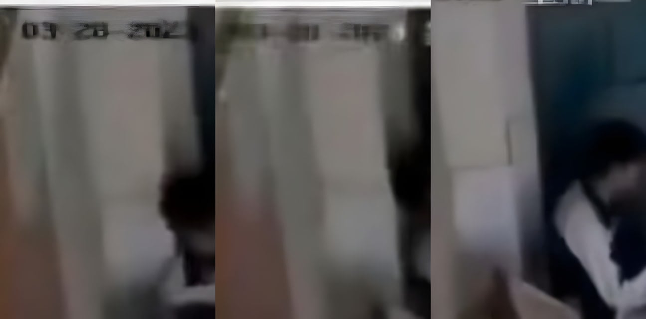 安徽科技学院教室监控流出！饥渴学生情侣空荡教室打炮全过程 女上骑乘翘臀猛摇浪叫汁水横流