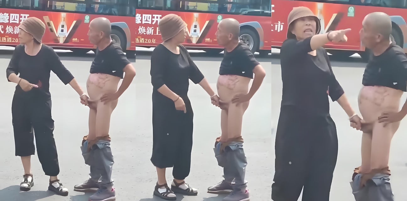 爆笑抓牛子事件！骚浪女友突发奇想 床上猛拽男根引发惊魂一幕