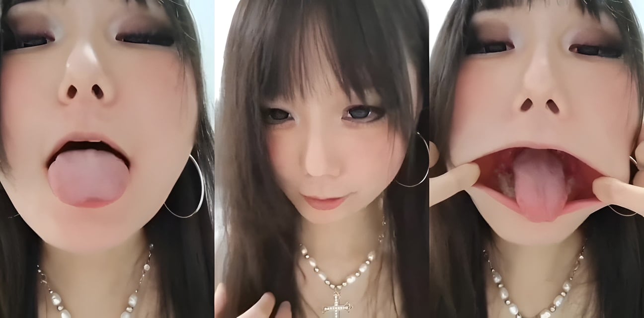 萝莉阿黑颜深喉翻白眼喉咙展示全曝光