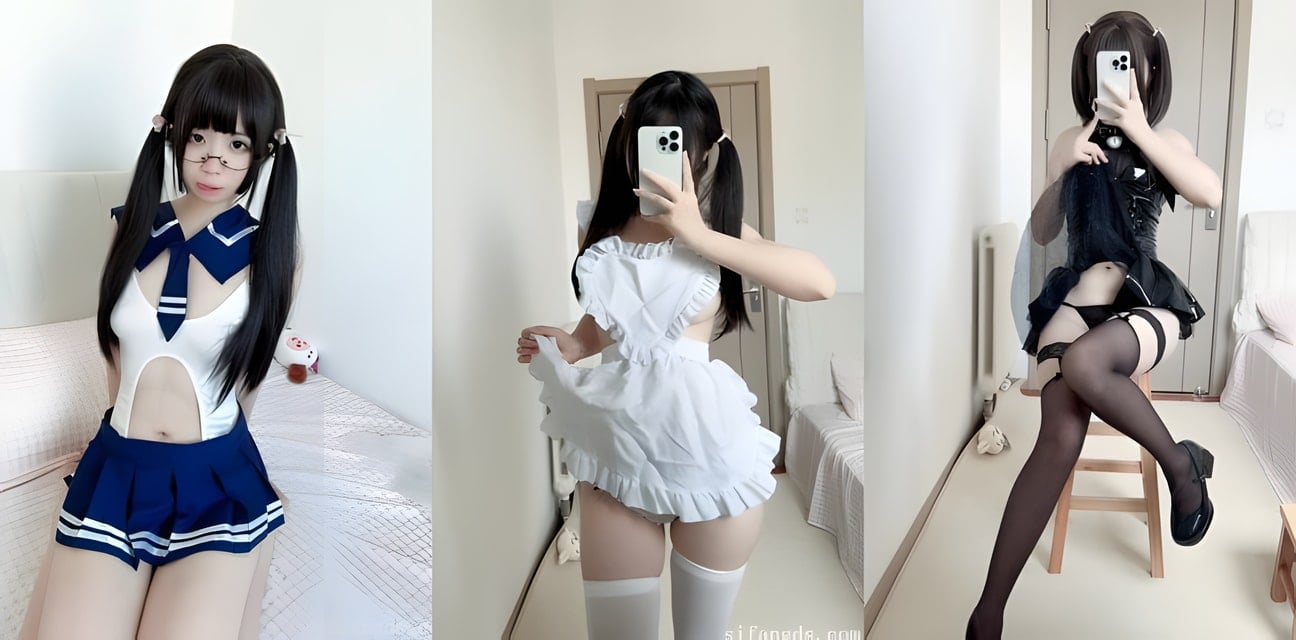 B站甜妹绵酱o极品萝莉大尺度足控福利