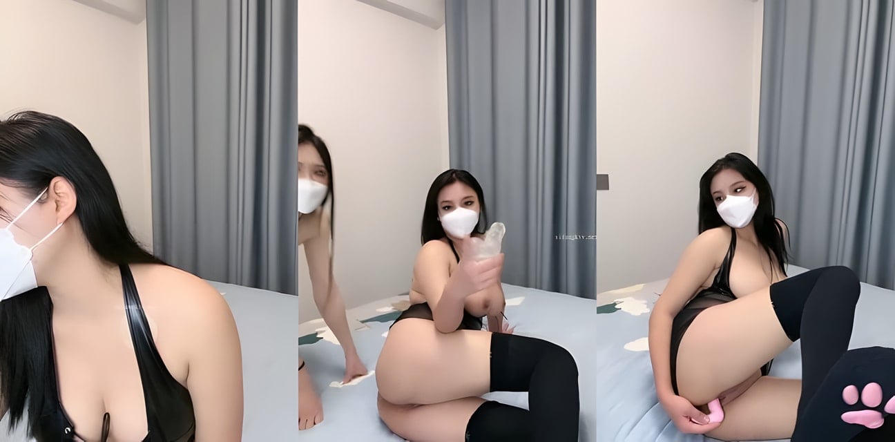 七彩直播氣質巨乳女神娜娜口罩遮臉酷炫！酷nana_taipei22部勁爆曝光