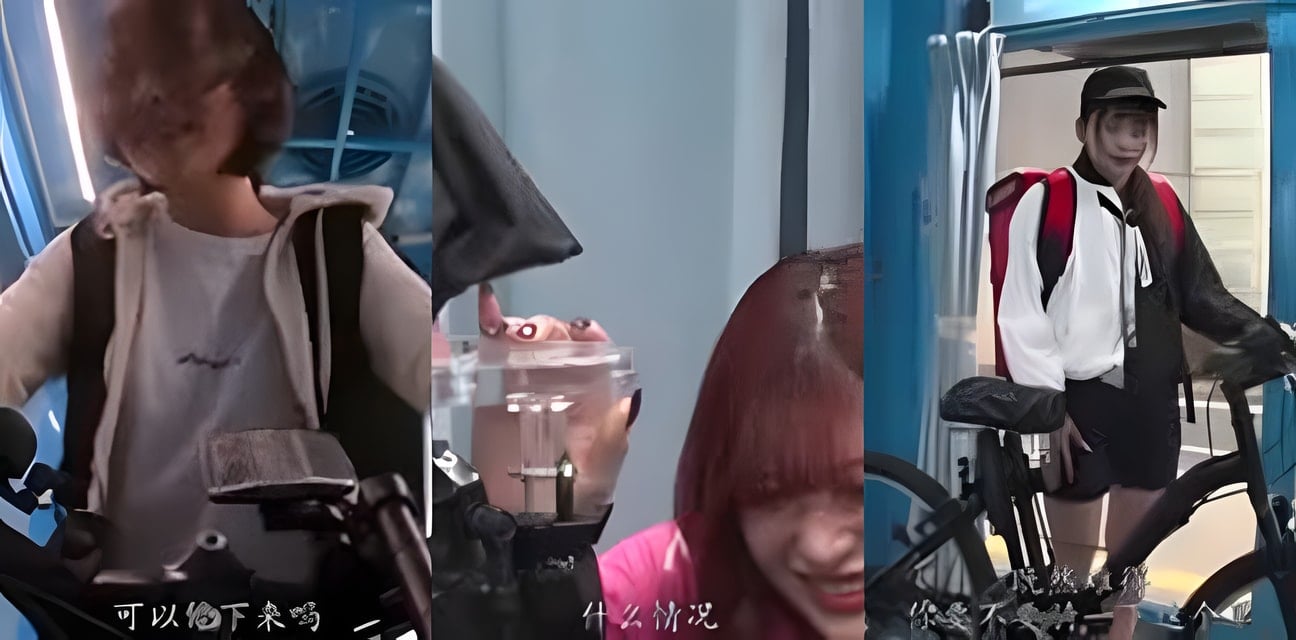 SDMM-087宅配女子被新型自行车玩到极限潮吹！公开场合失控高潮